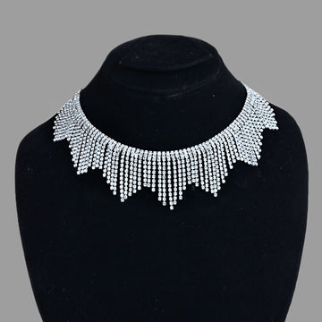 Rhinestone necklace